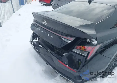 2024 Hyundai Elantra N Line из США, поврежденный, VIN KMHLR4DF1RU812434